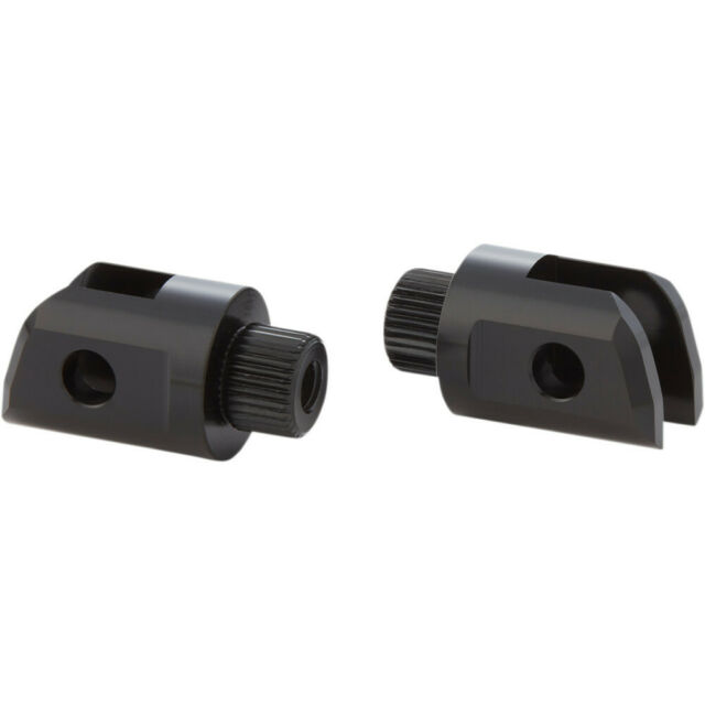 FOOTPEG MOUNTS BLACK